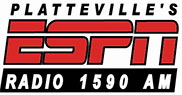 Logo for WPVL ESPN Radio - 1590 AM - Platteville, WI