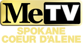 MeTV logo for Spokane Coeur D'alene